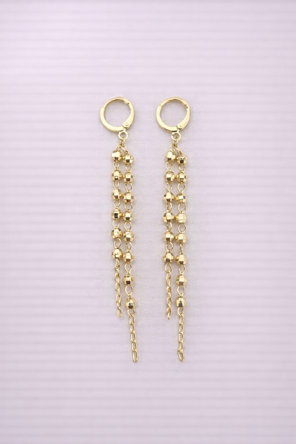 Cercei Inox placati cu Aur - C007