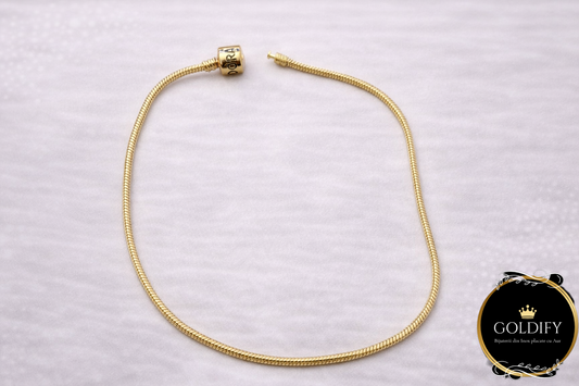 Lant Inox placat cu Aur - L003