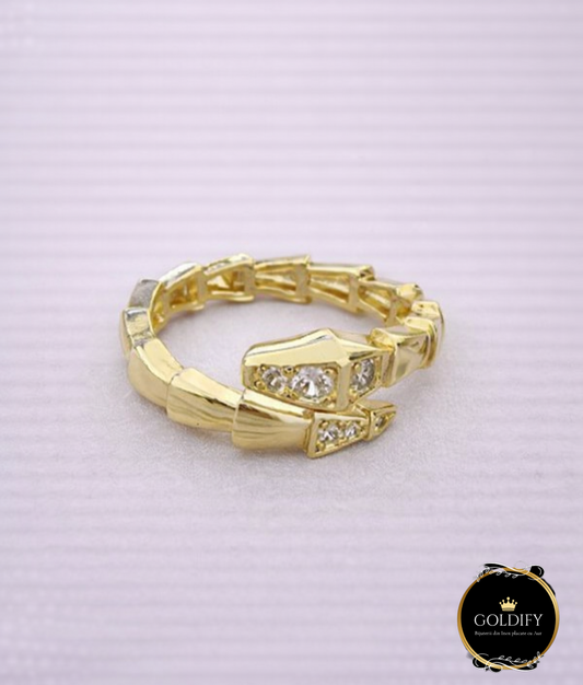 Inel Inox placat cu Aur - i001