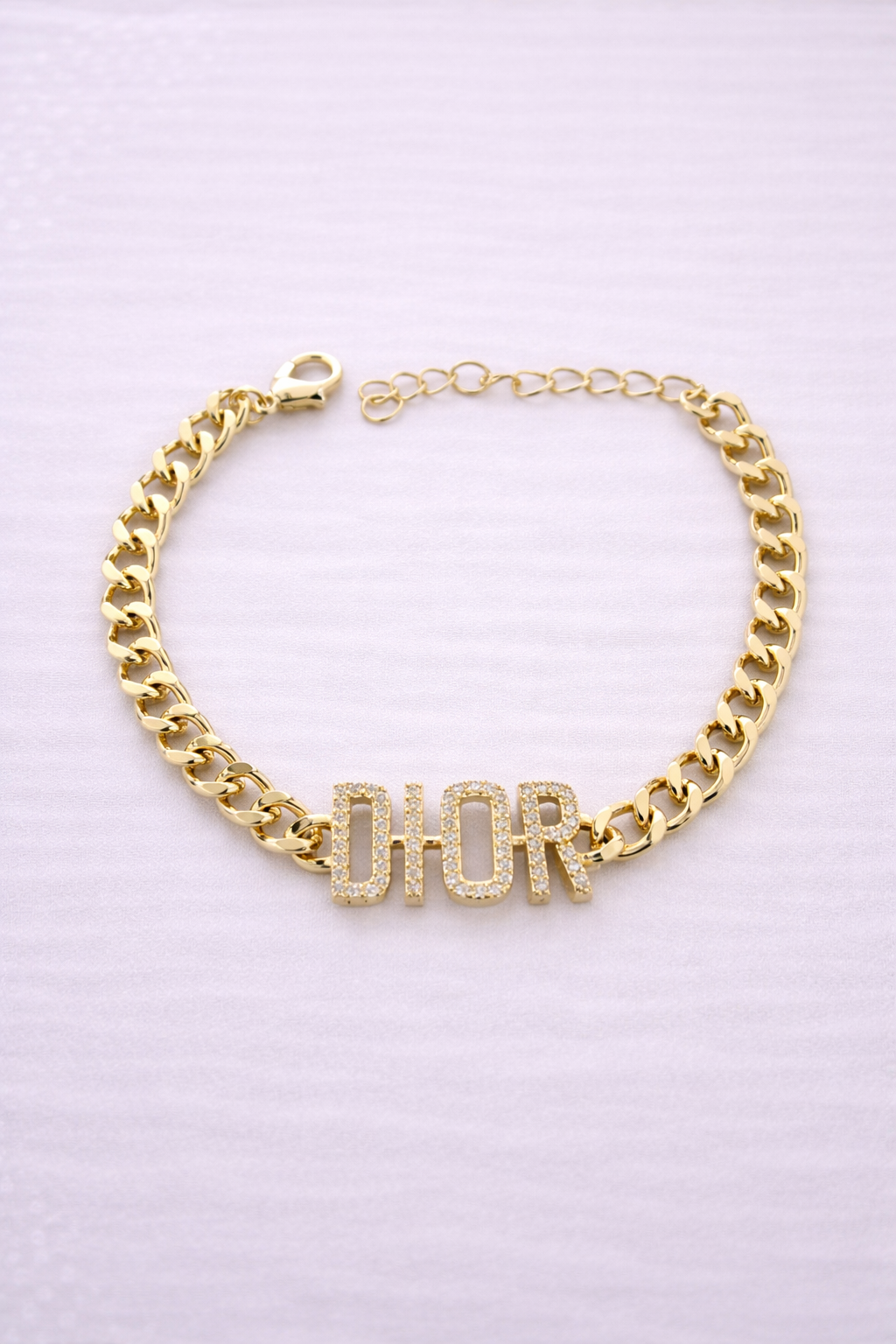 Bratara Inox placata cu Aur - B021