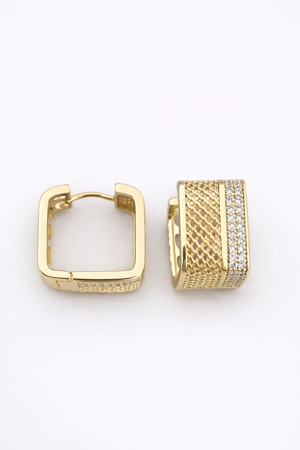 Cercei Inox placati cu Aur - C013